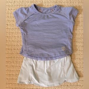 Girls Athletic Top and Skort